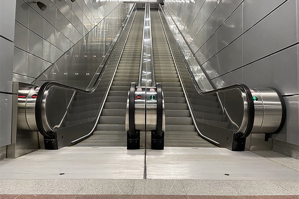 Otis escalators