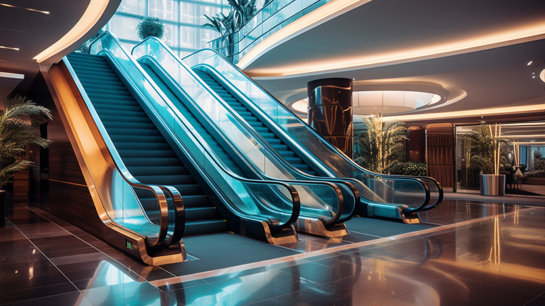 Schindler escalators